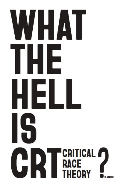 What the hell is CRT, Critical Race Theory? booklet